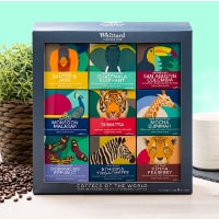 Whittard Coffee of the World presentask med kaffe